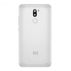 Tapa trasera con lente para Xiaomi Mi 5S Plus plata