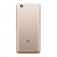 Tapa trasera con lente para Xiaomi Mi 5S dorada