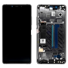 Pantalla completa con marco para Xiaomi Mi 8 SE negra