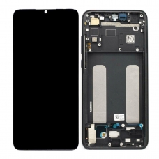 Pantalla completa con marco para Xiaomi Mi 9 Lite negra original
