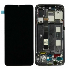 Pantalla completa con marco para Xiaomi Mi 9 negra original