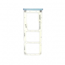 Bandeja Dual SIM+Micro SD azul para Xiaomi Mi A2 Lite/Redmi 6 Pro