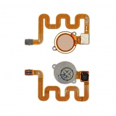 Flex con botón lector/sensor de huellas dorado para Xiaomi Mi A2 Lite/Redmi 6 Pro