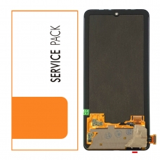 Pantalla completa sin marco para Xiaomi Mi 11i M2012K11G/Mi 11 X Pro 2021/Pocophone F3 negra