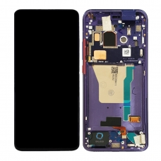 Pantalla completa con marco para Xiaomi Pocophone F2 Pro/Redmi K30 Pro violeta/purple original nueva
