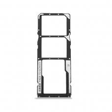 Bandeja SIM para Xiaomi Redmi 10 5G 22041219G 22041219NY plata