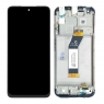 Pantalla completa con marco para Xiaomi Redmi 10 2022 21121119SG negra original