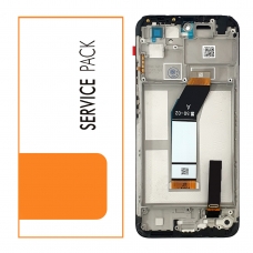 Pantalla completa con marco para Xiaomi Redmi 10 2021 21061119AG negra original China