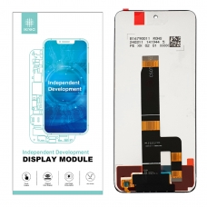 IKREA Pantalla completa para Xiaomi Redmi 12 4G/Redmi 12 5G/Poco M6 Pro 5G 2023 negra