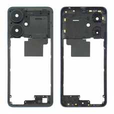 Chasis trasero para Xiaomi Redmi 13C 5G azul