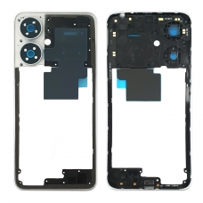 Chasis trasero para Xiaomi Redmi 13C 5G plata