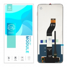 IKREA Pantalla completa para Xiaomi Redmi 13C 4G/5G/C65 4G negra