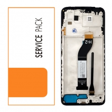 Pantalla completa con marco para Xiaomi Redmi 13C 4G/5G/C65 4G negra original China