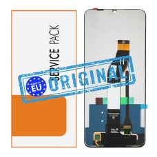 Pantalla completa para Xiaomi Redmi 13C 4G/5G/C65 4G negra original(Service Pack) EU