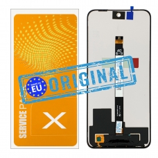 Pantalla completa para Xiaomi Redmi 15 Versión Europe big glass negra original(Service Pack) EU