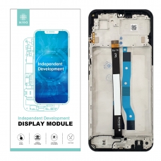 IKREA Pantalla completa con marco para Xiaomi Redmi 15C 4G 25078RA3EA negra Calidad Premium(Assembled)Versión Europea