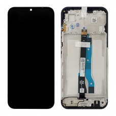 Pantalla completa con marco para Xiaomi Redmi 15C 4G 25078RA3EA negra original Versión Europea