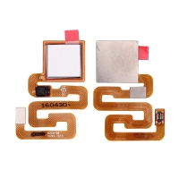 Flex con botón home y lector de huella dactilar/Fingerprint plateado para Xiaomi Redmi 3S/Redmi 3 Pro/Redmi 3X/Redmi 4X