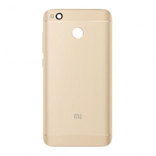Tapa trasera con lente para Xiaomi Redmi 4X dorada