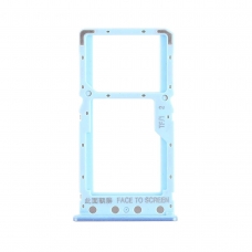 Bandeja Dual SIM/Micro SD azul para Xiaomi Redmi 6/Redmi 6A