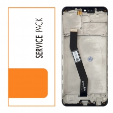 Pantalla completa con marco para Xiaomi Redmi 8/8A negra original China