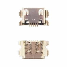 Conector de carga Micro USB para Xiaomi Redmi 9A/Redmi 9C/Redmi 12C/LG K50 X520EMW/LG Q60/LG K40/LG K40S