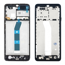 Chasis intermedio para Xiaomi Redmi A3 negro