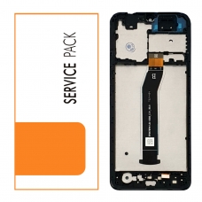 Pantalla completa con marco para Xiaomi Redmi A3 negra original China