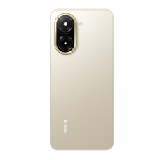 Tapa trasera con embellecedor y lente para Xiaomi Redmi A5 4G oro/sandy gold
