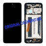Pantalla completa con marco para Xiaomi Redmi A5 5G negra original desmontaje