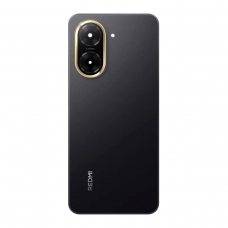 Tapa trasera con embellecedor y lente para Xiaomi Redmi A5 5G negra original desmontaje