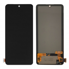 Pantalla completa para Xiaomi Redmi Note 10 Pro/Note 11 Pro 4G 2201116TG/5G Global 21091116I 2201116SG negra OLED