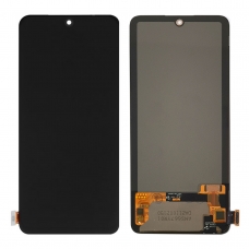 Pantalla completa para Xiaomi Redmi Note 10 Pro/Note 11 Pro 4G 2201116TG/5G Global 21091116I 2201116SG/X4 Pro 5G negra OLED