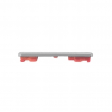 Botón lateral plata para Xiaomi Redmi Note 10(1Pcs)