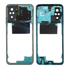 Chasis trasero ocean blue para Xiaomi Redmi Note 10 4G