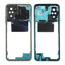Chasis trasero ocean blue para Xiaomi Redmi Note 10 4G