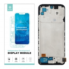 IKREA Pantalla completa con marco para Xiaomi Redmi Note 10 4G/10S 4G/Poco M5s 2022 NF negra TFT HD