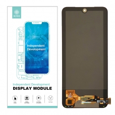 IKREA Pantalla completa para Xiaomi Redmi Note 10 4G/10S/Poco M5s 2022 NF negra OLED