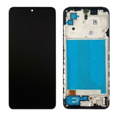 Pantalla completa con marco para Xiaomi Redmi Note 10 4G/10S 4G/Poco M5s 2022 NF negra OLED