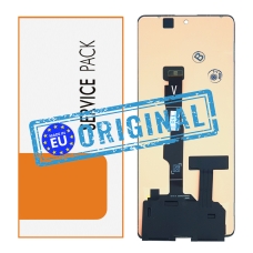 Pantalla completa para Xiaomi Redmi Note 12 5G Turbo/Poco F5 5G/Redmi Note 13 5G negra original(Service Pack) EU