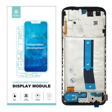 IKREA Pantalla completa con marco para Xiaomi Pocophone M4 Pro 4G/Redmi Note 11S/Redmi Note 12S negra TFT