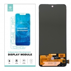 IKREA Pantalla completa para Xiaomi Redmi Note 13 4G/Note 14 4G (Versión Global 07)/5G/Poco M7 Pro 5G negra OLED 159mm