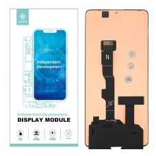 IKREA Pantalla completa para Xiaomi Redmi Note 13 5G/Redmi Note 12 5G Turbo/Poco F5 5G negra OLED