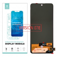 IKREA Pantalla completa para Xiaomi Redmi Note 14 4G negra OLED 160mm(Versión EU 07E)