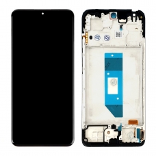 Pantalla completa con marco para Xiaomi Redmi Note 14 4G negra original nueva