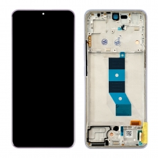 Pantalla completa con marco para Xiaomi Note 14 5G violeta original