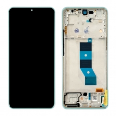 Pantalla completa con marco para Xiaomi Redmi Note 14 5G verde original