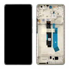 Pantalla completa con marco para Xiaomi Redmi Note 14 Pro 4G aurora púrpura original nueva