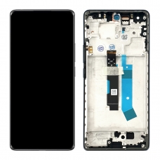 Pantalla completa con marco para Xiaomi Redmi Note 14 Pro 4G negra original nueva