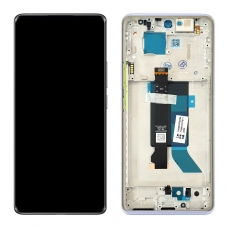 Pantalla completa con marco para Xiaomi Redmi Note 14 Pro 5G lavanda original nueva